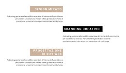 Progettazione Web Gratuita Per Vantaggi Nei Blocchi Di Testo