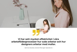 HTML-Sidadesign För Läs Reaktionen