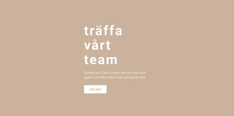 Grupp med text på bakgrunden WordPress -tema