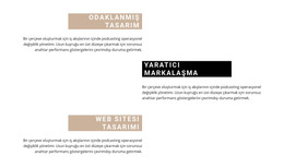 Metin Bloklarının Faydaları - Site Şablonu