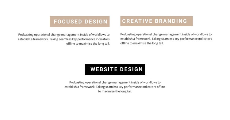 Benefits in grid Web Page Design
