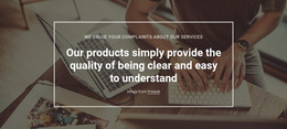 Stunning Web Design For Product Quality Analytics