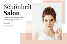 Boutique Schönheitssalon Einfache HTML-CSS-Vorlage