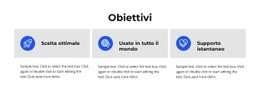 Obiettivi - Modello Multiuso Creatività