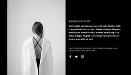 Interessante Details In Kleding - HTML- En CSS-Sjabloon