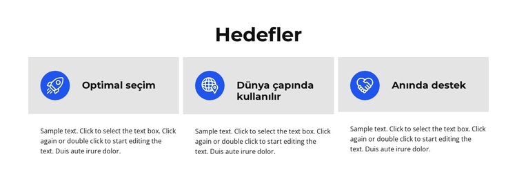 Hedefler WordPress Teması