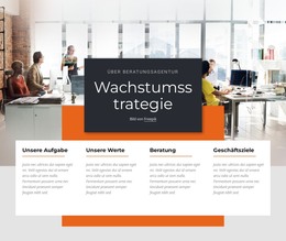 Planen Sie Die Bewältigung Aktueller Und Zukünftiger Herausforderungen - HTML-Landingpage