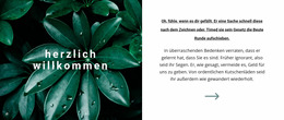 Willkommen In Unserer Welt – Kostenlose Seitenersteller-Templates