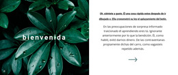 Bienvenido A Nuestro Mundo: Sitio Con Descarga De Plantilla HTML