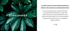 Plantilla HTML5 Bienvenido A Nuestro Mundo Para Cualquier Dispositivo