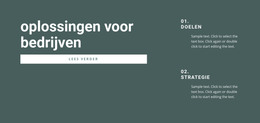 Responsieve HTML Voor Voordelen Van Het Werken Met Professionals