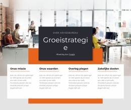 Plan Voor Het Overwinnen Van Huidige En Toekomstige Uitdagingen - HTML Website Builder