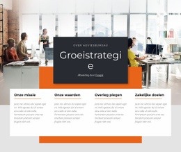 Plan Voor Het Overwinnen Van Huidige En Toekomstige Uitdagingen - Functionaliteit HTML5-Sjabloon