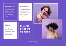 Diseñador De Sitios Web Para Mejores Tendencias De Moda