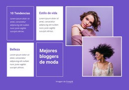 Mejores Tendencias De Moda - Plantilla HTML5