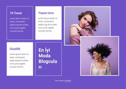 En Iyi Moda Trendleri - Website Creation HTML