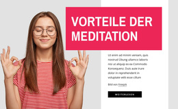 Vorteile Der Meditation – Funktionales WordPress-Theme