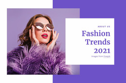 Shopping Guides And Fashion Trends - HTML Builder