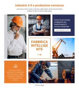 Industria E Produzione Connessa - Website Creation HTML