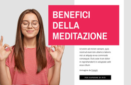 Benefici Della Meditazione - Funzionalità Cms Integrata