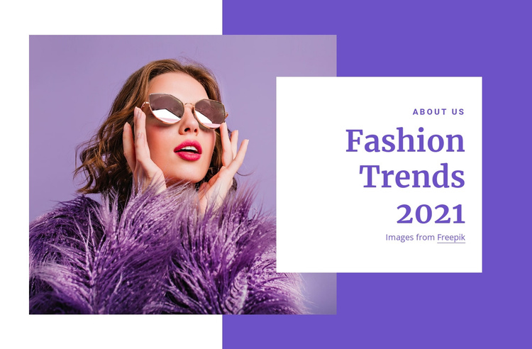 Shopping guides and fashion trends Joomla Template