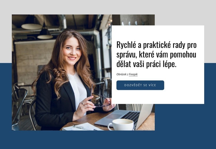 Rychlé a praktické rady ohledně řízení Šablona CSS