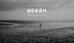 Nekonečný Oceán – Šablona Stránky HTML