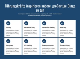 Aktionen, Die Begeistern – Vorlage Für Website-Builder