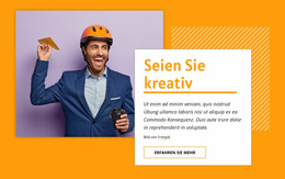 Seien Sie Kreativ - Kreative Mehrzweck-Joomla-Vorlage