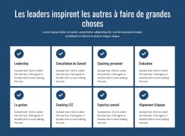 Page Web Pour Des Actions Qui Inspirent