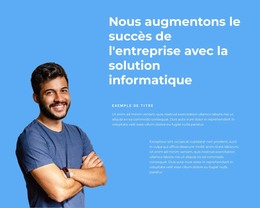 Comment Vendre Avec Succès – Mise En Page HTML Du Site Web