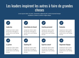 Des Actions Qui Inspirent - Modèle Web