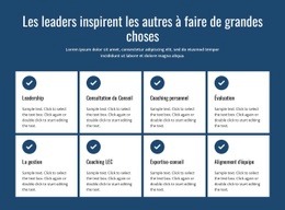 Des Actions Qui Inspirent - Page De Destination