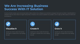 Awesome HTML5 Template For We Create And Sell