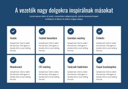 Inspiráló Cselekedetek – Webhelykészítő Sablon