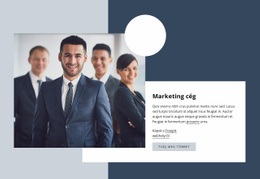 Marketing Cég – Weboldal Tervezés