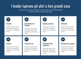 Azioni Che Ispirano - Modello Di Wireframe