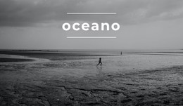 Oceano Infinito Modello Di Sito Web CSS Gratuito