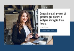 Progettazione Della Pagina HTML Per Consigli Pratici E Veloci Per La Gestione