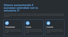 Modello Multiuso Di Una Pagina Per Creiamo E Vendiamo