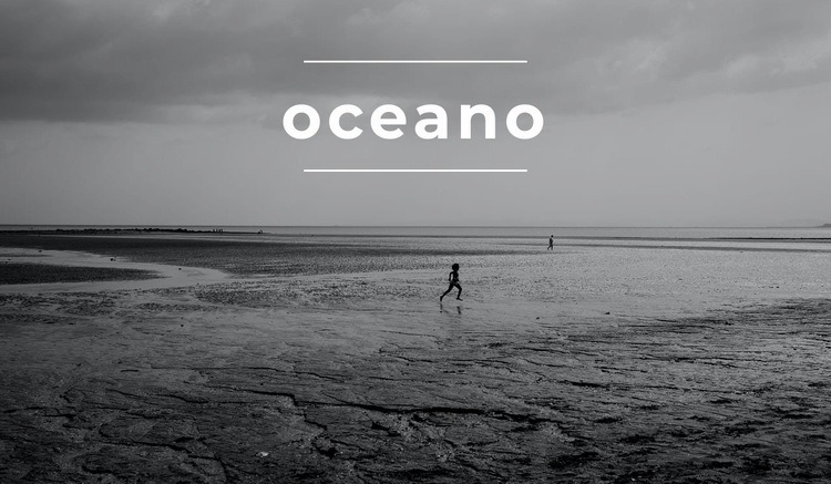 Oceano infinito Pagina di destinazione