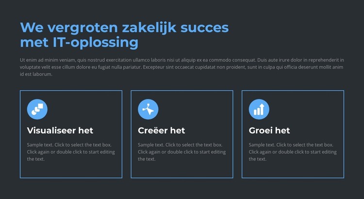 Wij creëren en verkopen CSS-sjabloon