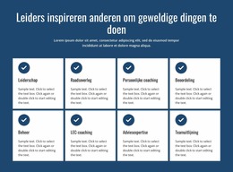 Acties Die Inspireren - Eenvoudig Joomla-Sjabloon