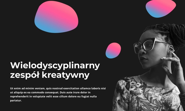 Zespół decyduje o wszystkim Motyw WordPress