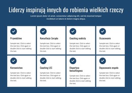 Działania, Które Inspirują - Szablon Kreatora Stron Internetowych