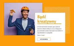 Bądź Kreatywny - Podstawowy Szablon HTML