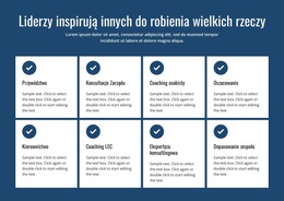 Działania, Które Inspirują - Szablon Internetowy