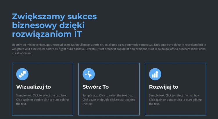 Tworzymy i sprzedajemy Szablon witryny sieci Web