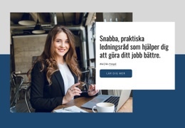 HTML-Sidadesign För Snabba, Praktiska Ledningsråd