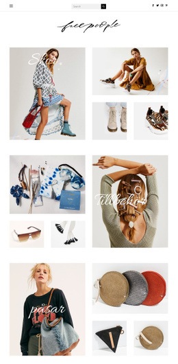 Mode - Gratis HTML-Mall